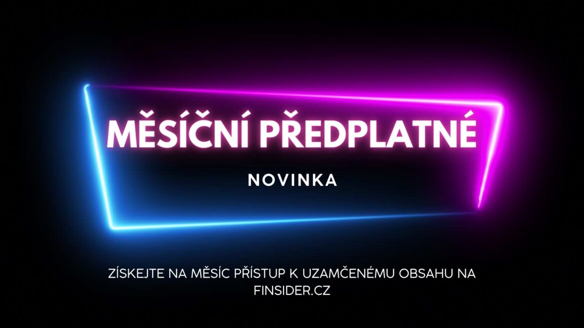 Nově i měsíční členství na Finsider.cz